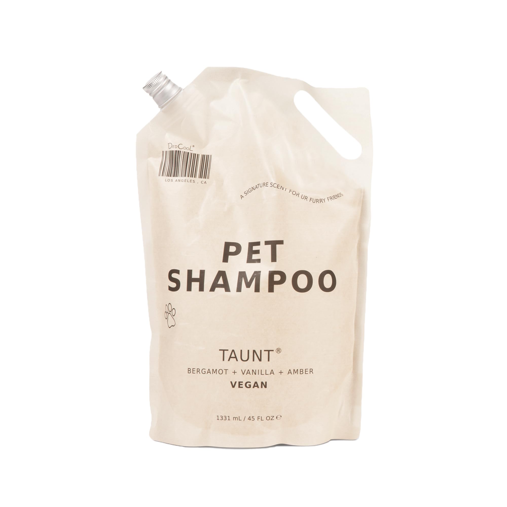 Dedcool Pet Shampoo (01 Taunt, Mini 2 Oz) Tear-Free, For Sensitive Skin, Hypoallergenic, Dry Skin & Itch Relief, Deodorizing Sha