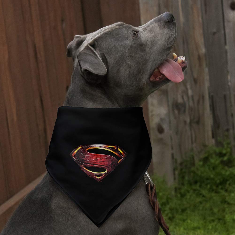 Graphics & More Justice League Movie Superman Logo Dog Pet Bandana