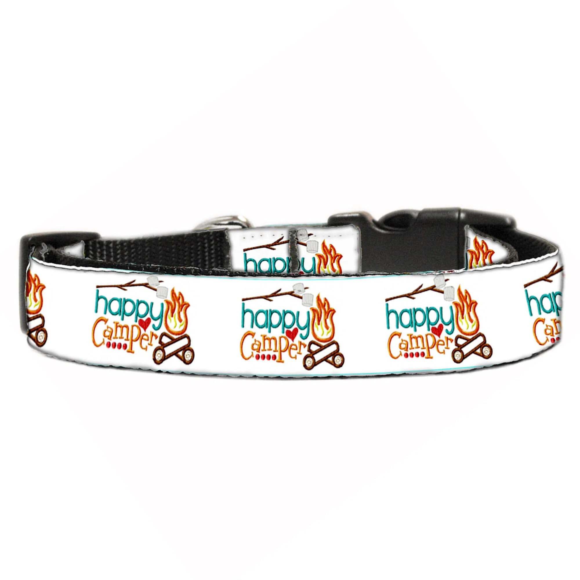 Mirage Pet Product Happy Camper Nylon Cat Safety Collar