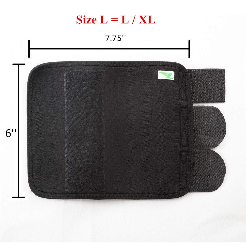 Dog Leg Brace One Pair Heals Hock Joint Wrap Sleeve for Front Legs(L/Front)