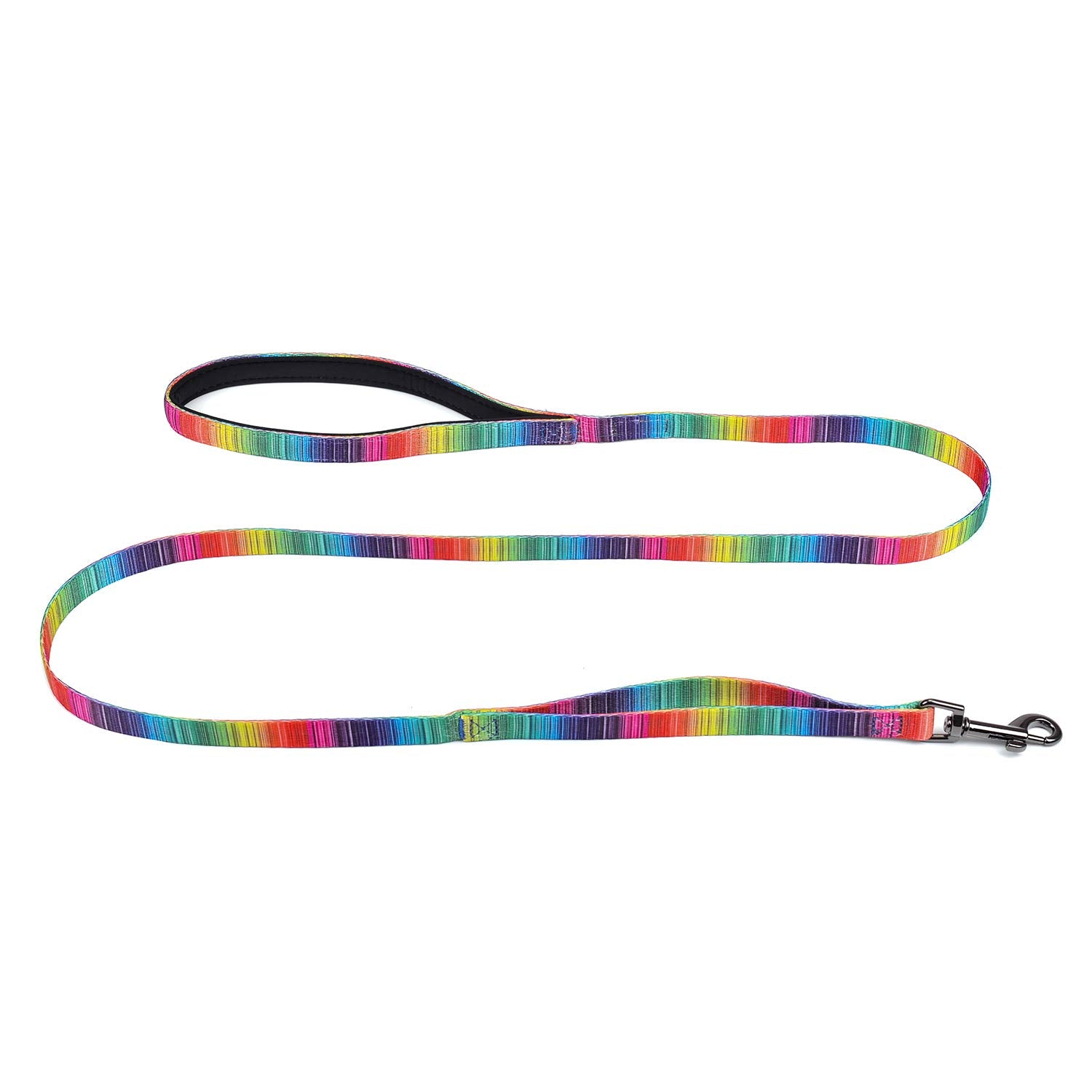 Dyaprwu Dog Leash - Durable For Small, Medium & Large Dogs (L56 W1) - Two Control Handles, Color A