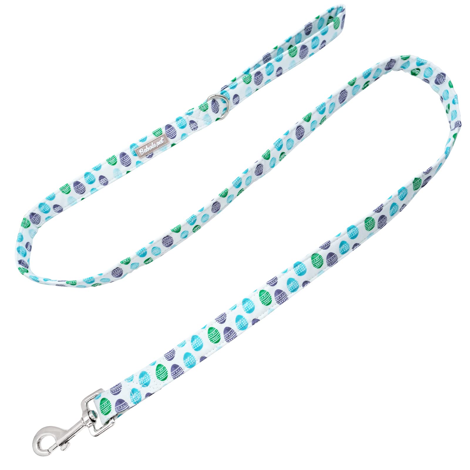 Babole Pet Easter Gift Dog Leash,Durable Handmade Dog Leashes With Soft Handle, Manual Dog Leashes Matching Egg Dog Collars For Small Medium Large Dogs,S,Lenth 135Cm