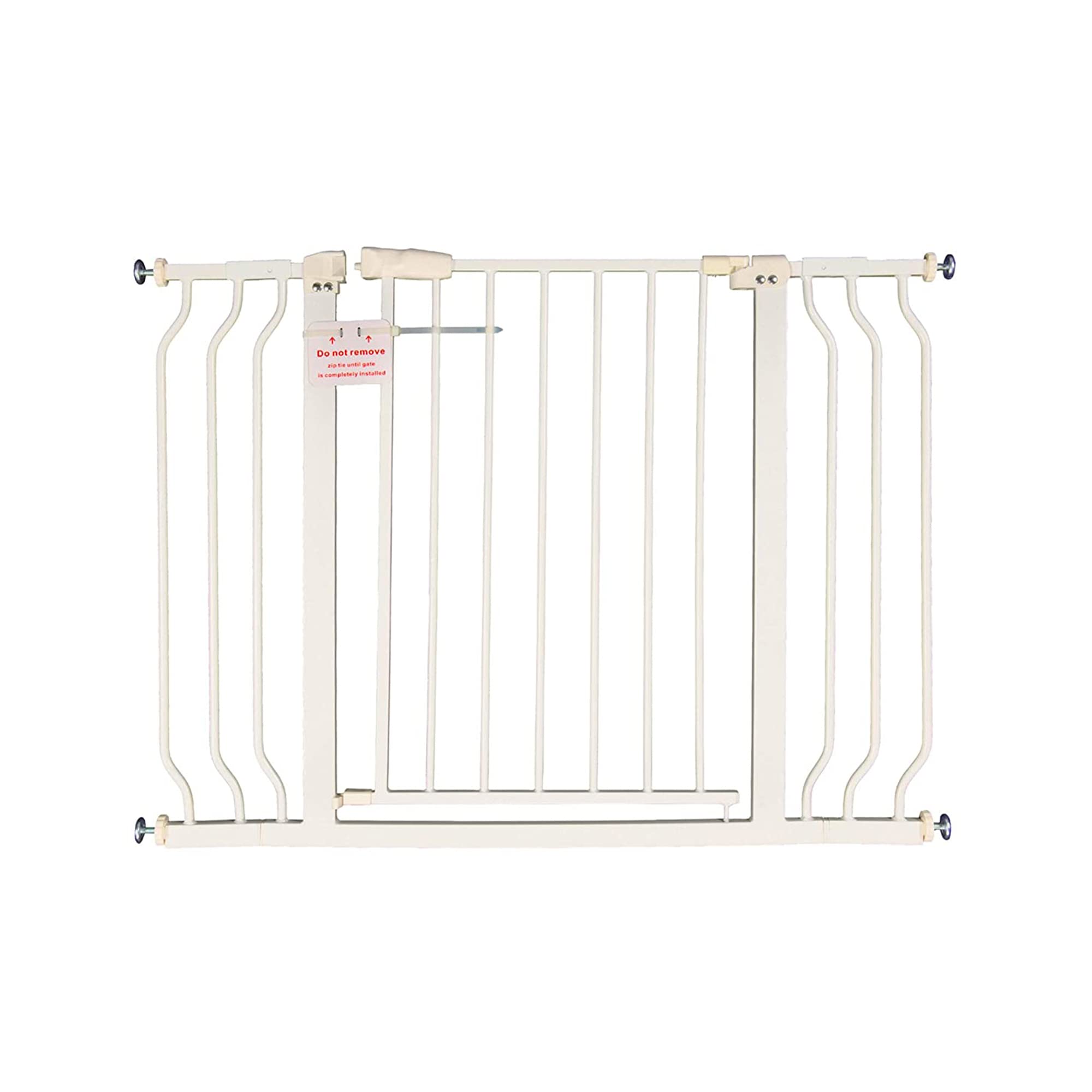 Balancefrom Easy Walk-Thru Safety Gate For Doorways And Stairways With Auto-Close/Hold-Open Features, 30-Inch Tall, Fits 29.1 - 43.3 Inch Openings, White