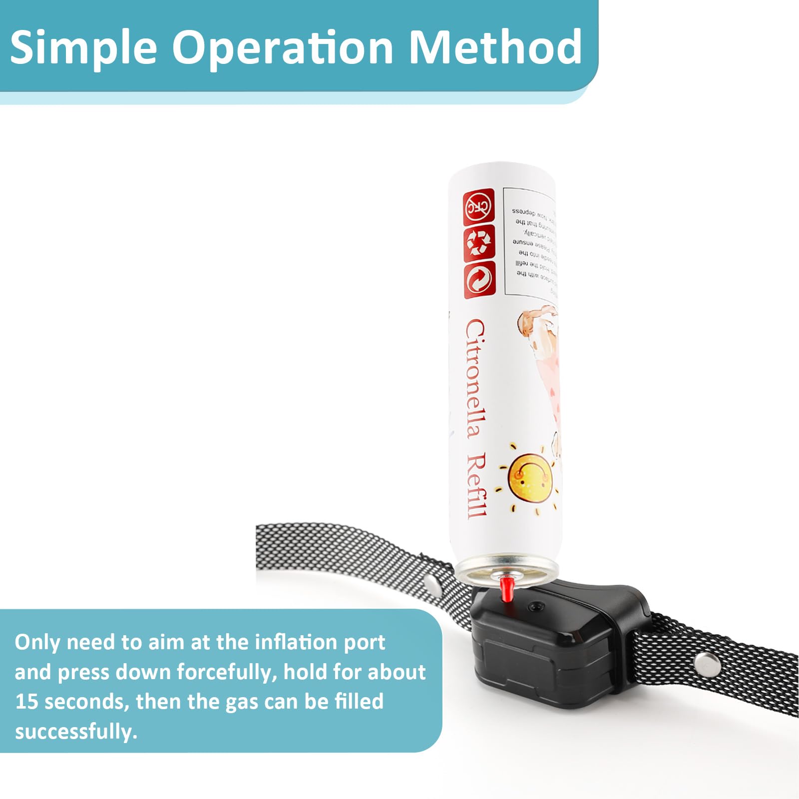 Citronella Spray Refill 85G 1 Pack (3Oz) Can For Citronella Spray Dog Bark Control Collars And Remote Trainers, Citronella Dog C