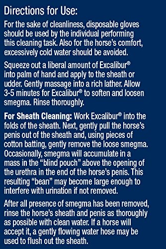 Farnam Excalibur Sheath Cleaner, 16 Ounce ? Effective Horse Care Solution for Hygiene and Maintenance