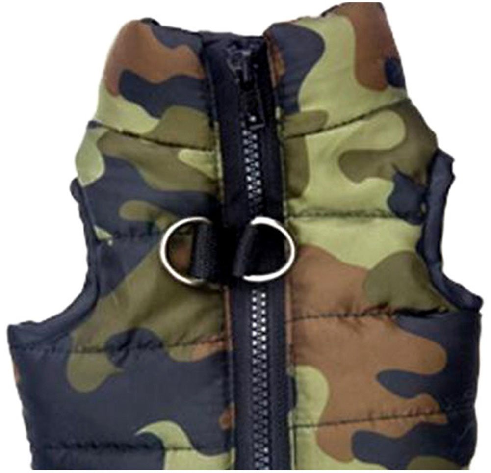Marupet Winter Waterproof Windproof Vest Coat For Cold Weather - Warm Jacket For Small Medium Dogs (Not Suitable For Big Dogs) H
