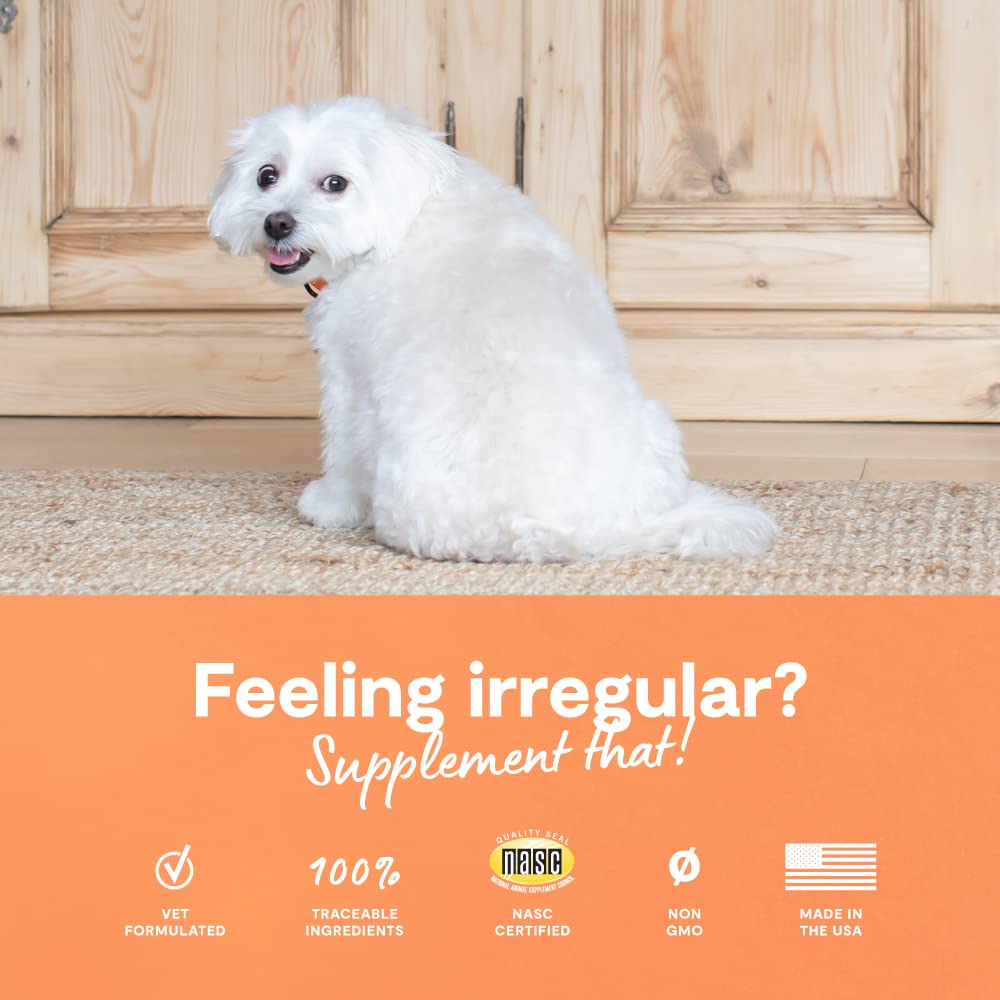 Open Farm Probiotic Chews, Dog Supplement, Dog Vitamins, Supports Normal Flora and Bowel Movement Using Traceable and Vet-Approv