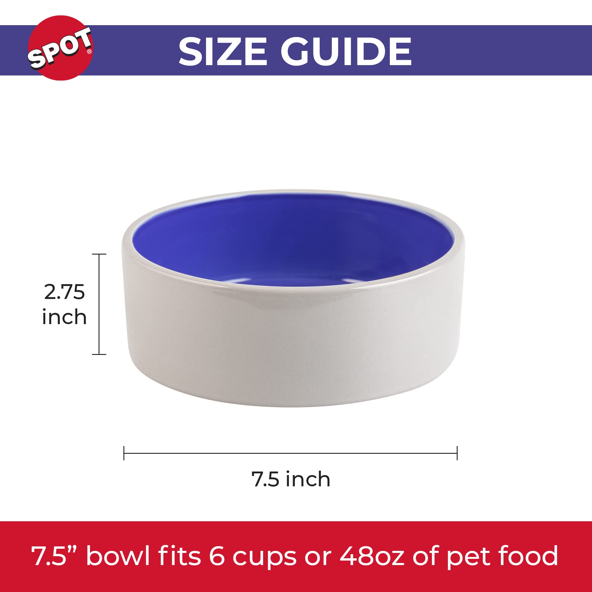 Spot Ceramic Crock Small Animal Dish (2 Pack)2