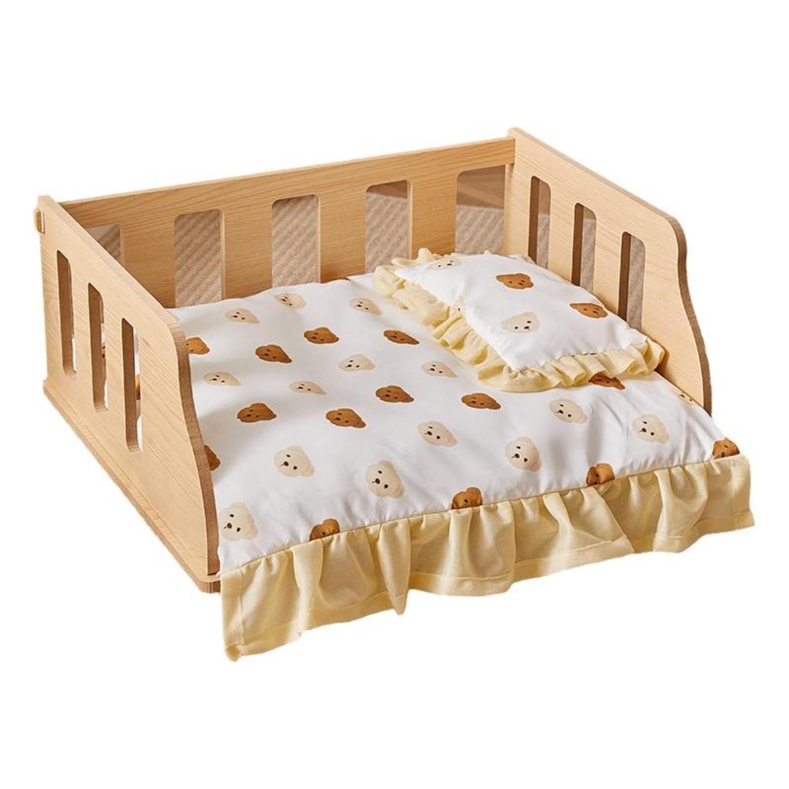 Bnf Pet Bed| Cat Bed| Dog Bed| cleanable Removable Cover| NonSlipslipSlip Bottom Bear 51x36x22cm | Home & Garden | Furniture |
