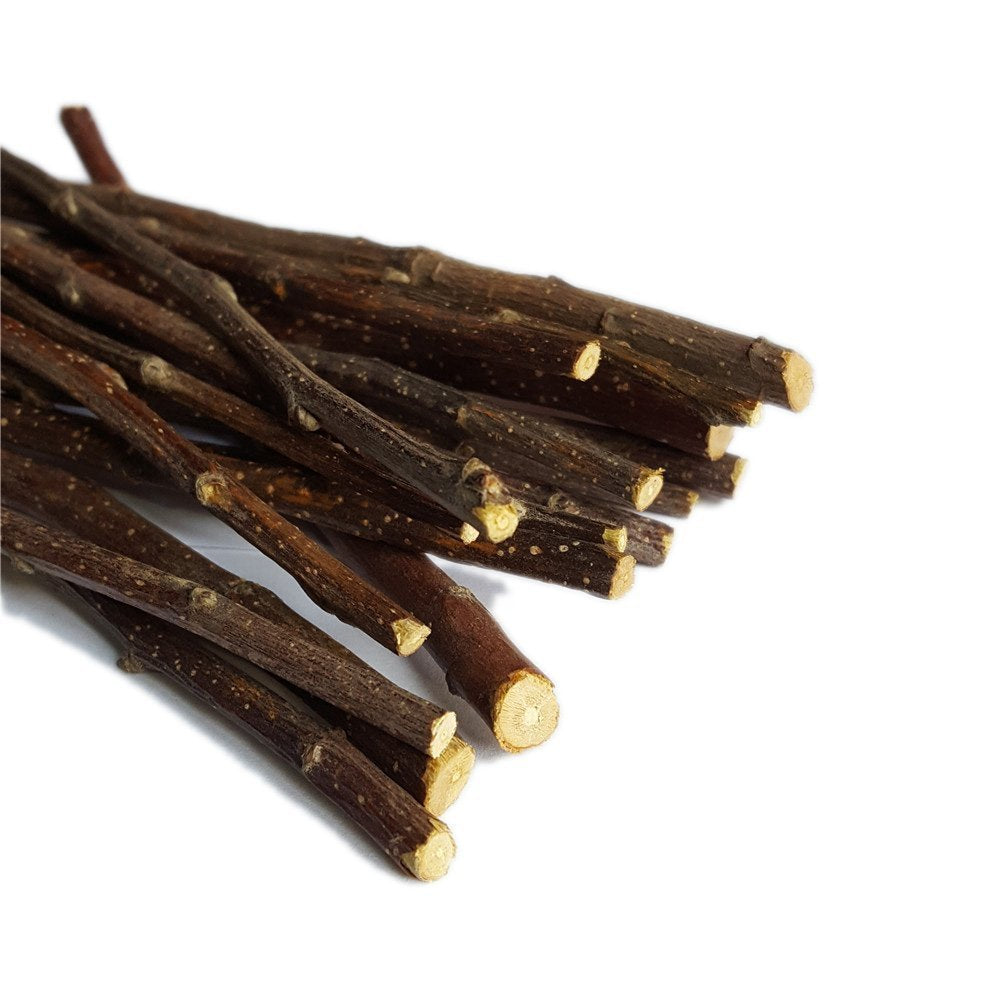 Sharllen 300G(10.5Oz) Apple Sticks (About 90 Sticks) Pet Chew Toys For Rabbits Chinchilla Guinea Pigs By