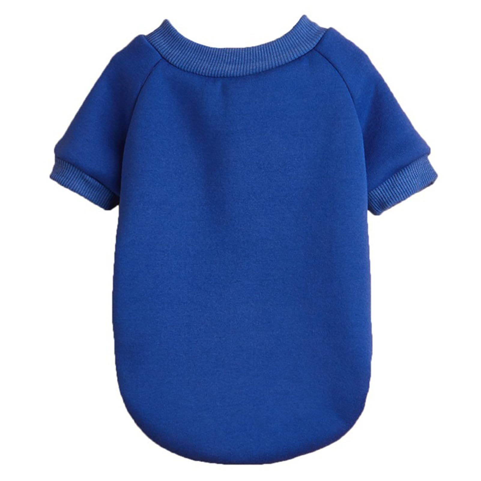 Jouhoi Puppy Sweater For Small Dogs Clothes Warm Winter Cat Clothe Pet Sweatshirt Knitwear Doggie Kitten Clothing, Blue, Large