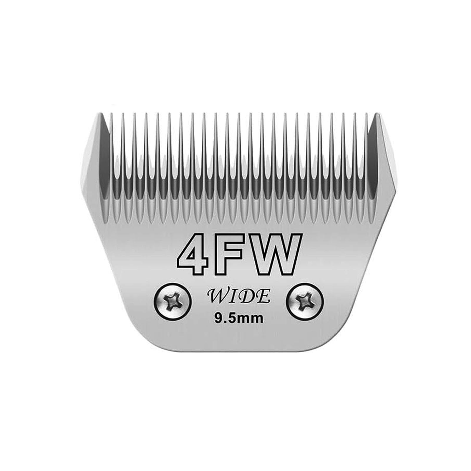 Wide Blades For Dog Grooming Blades Compatible With Andis Dog Clippers,4Fw Dog Clipper Blades Compatible With Oster A5,Wahl Km10