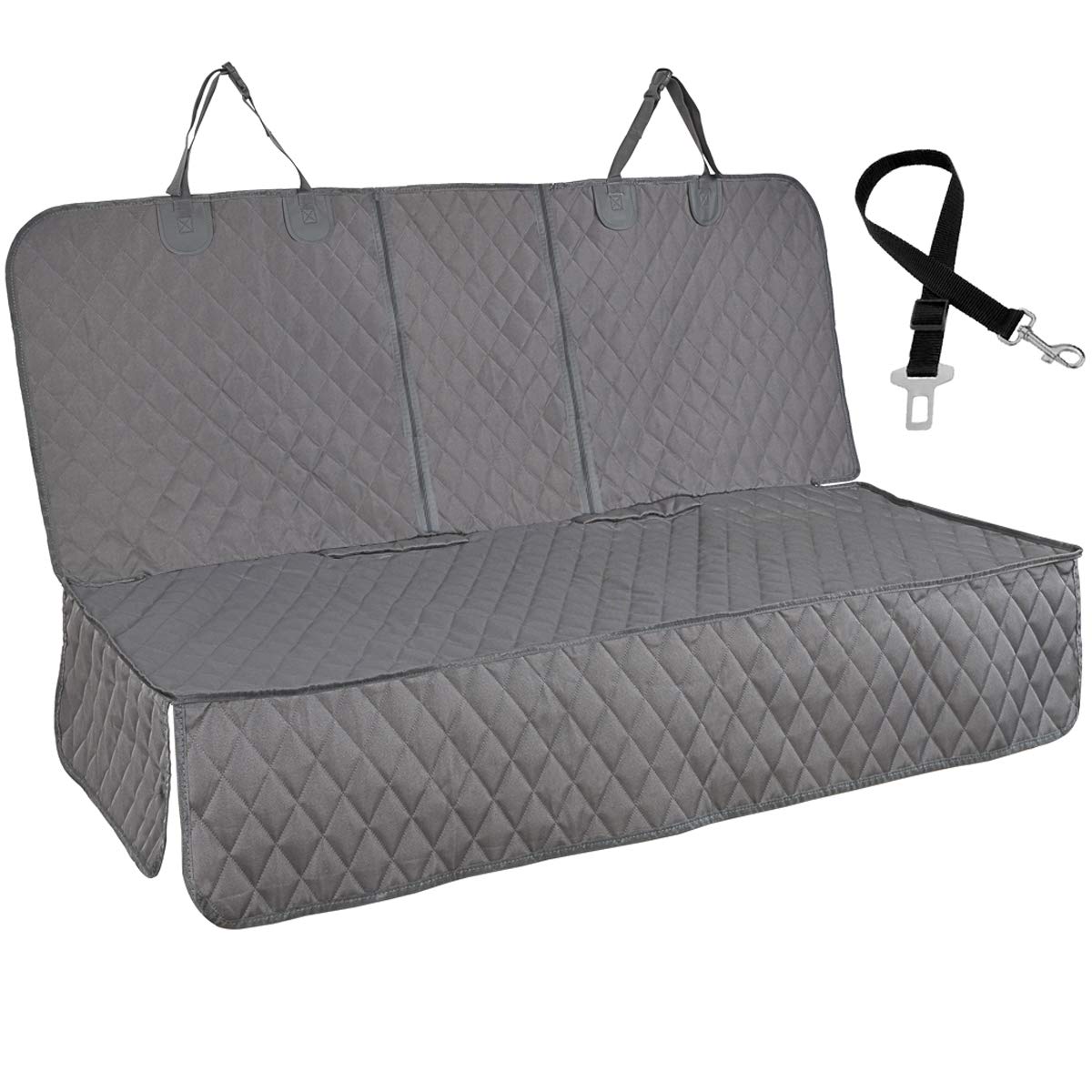 Honest Bench Dog Car Seat Covers With Side Flap,Dog Seat Cover For Cars, Trucks, And Suv'S - Waterproof & Nonslip Pet Seat Cover