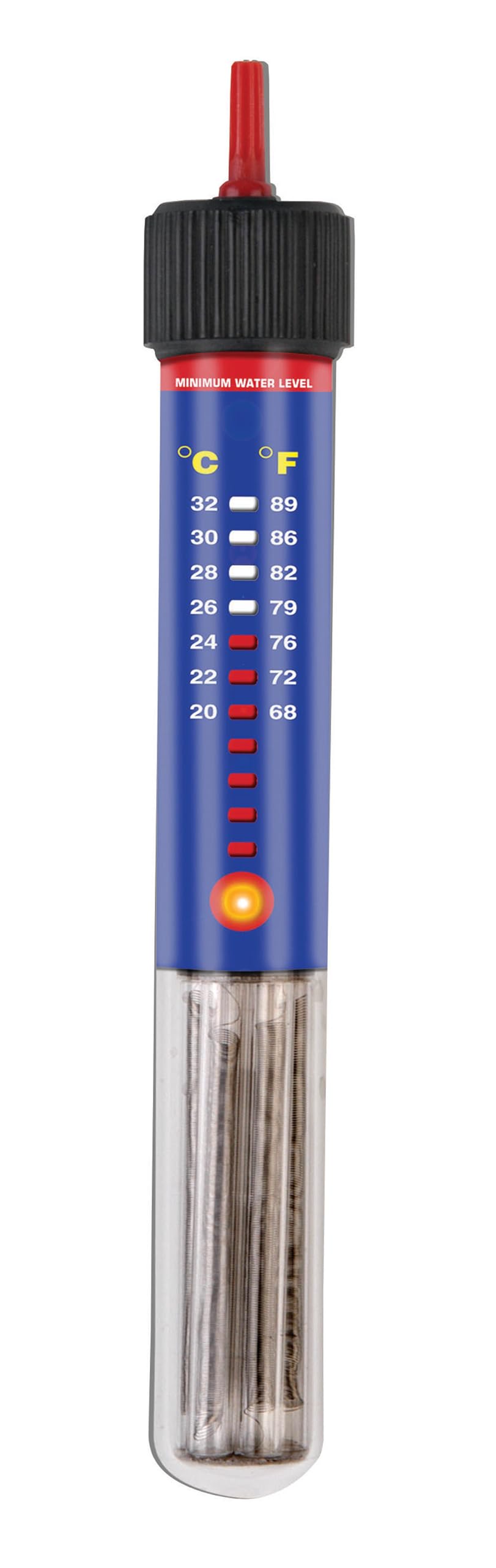 Penn-Plax Cascade Heat Aquarium Heater – Fully Submersible – Great For Freshwater And Saltwater Fish Tanks – 7.5” Length – 50 Watt