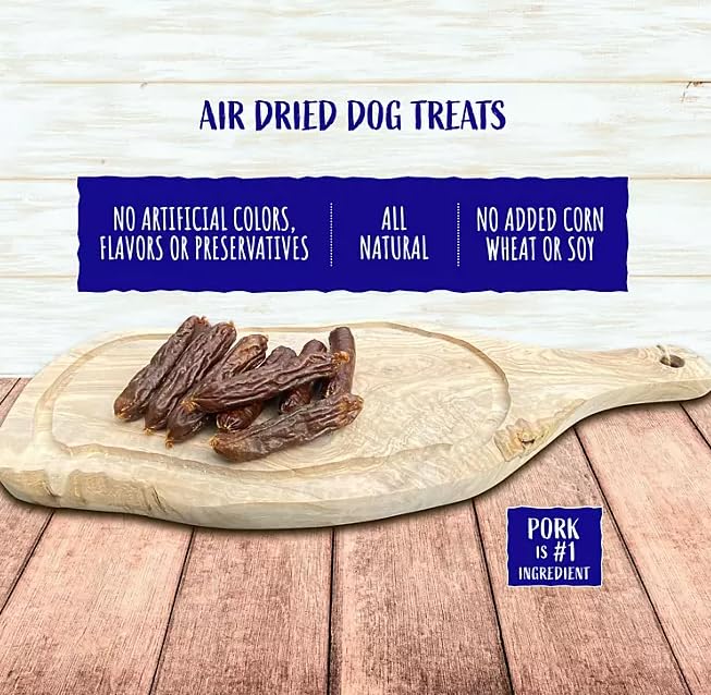 Generic Irish Rover Pork and Apple Sausage Air Dried Dog Treats, 48 oz, 3 Pound (Pack of 1)