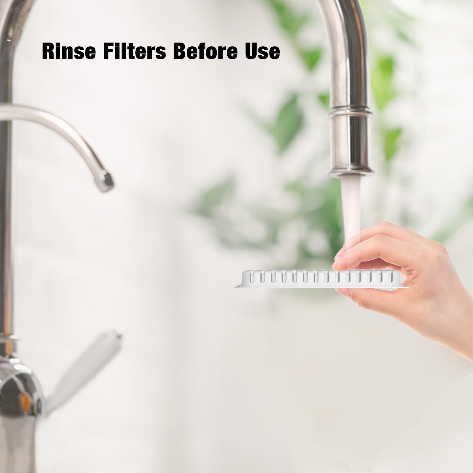 Hicuper Cat Water Fountain Filters,Replacement Filter for 108oz/3.2L Cat Fountain,10 Packs Filters & 2 Sponges Set for Stainless