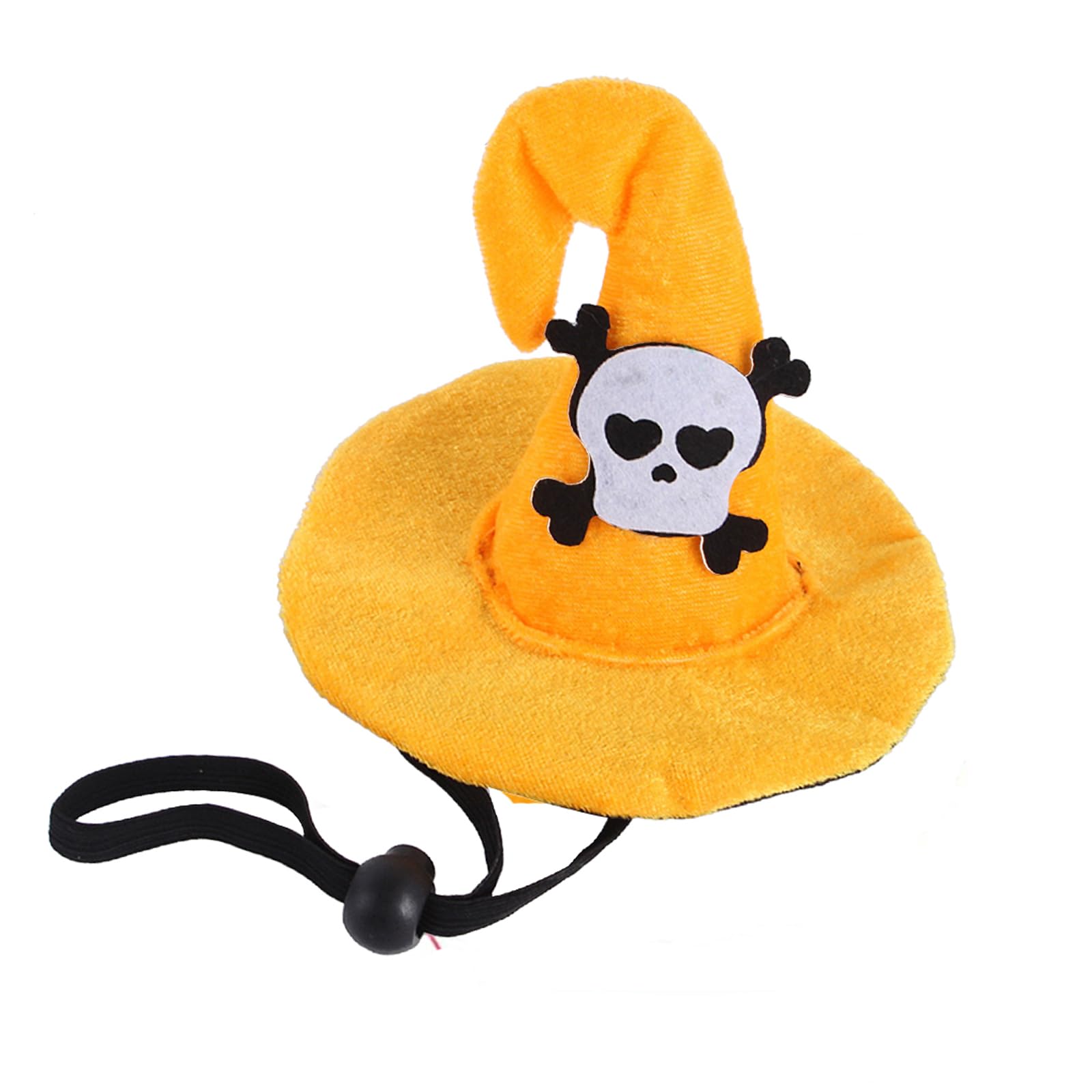 Bobo Rainbow 1Pc Dog Halloween Day Costume - Dog Cat Halloween Hat Pet Adjustable Headpiece Hat Pet Skull Costume Soft Pet Hat C