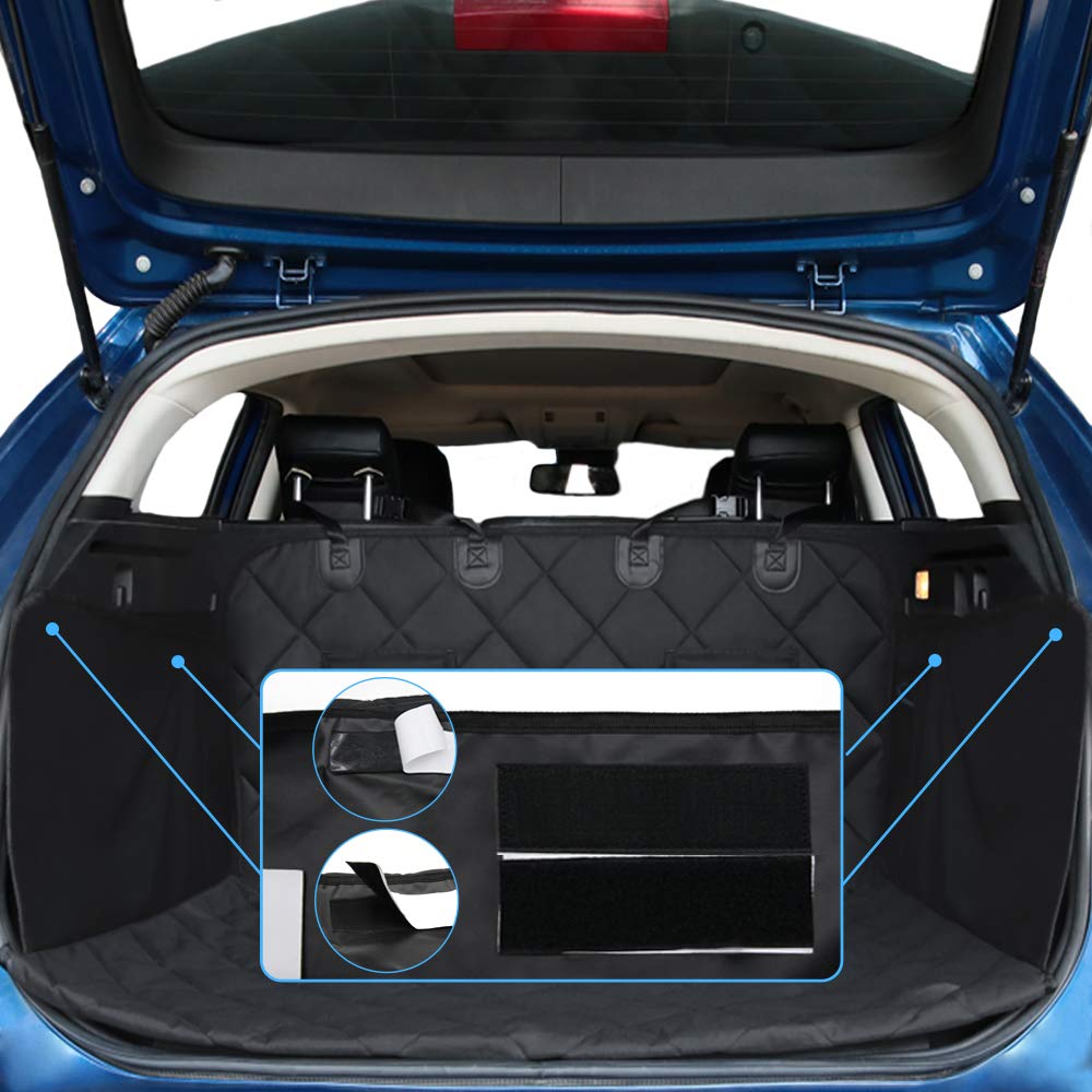 Rbsc Home Dog Car Seat Covers - Waterproof 40 Inches Cargo Liner For Dogs Heavy Duty And Nonslip Cargo Cover For Trucks, Jeeps And Suvs