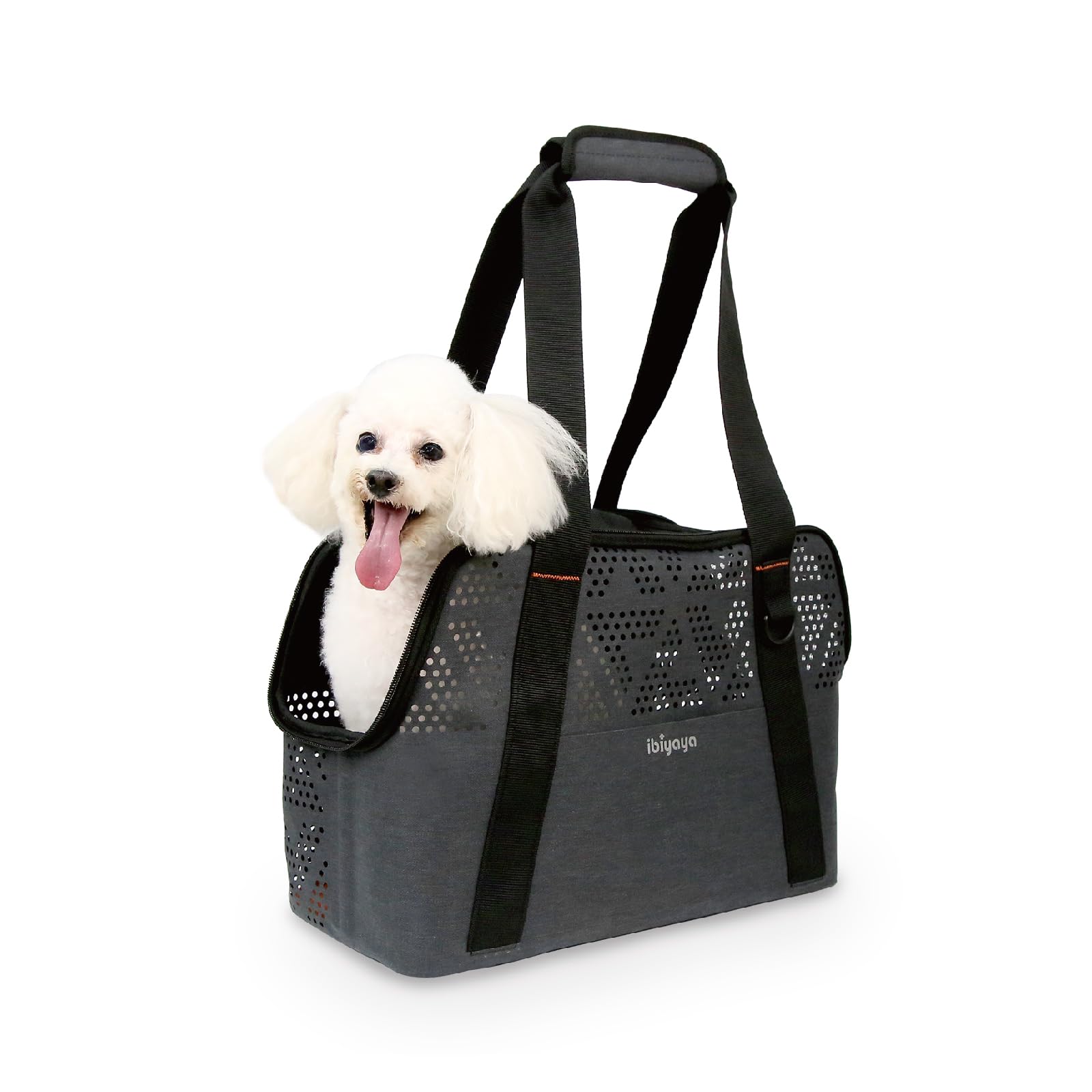 Ibiyaya - Small Dog Carrier Bag - Breezy Wanderer Pet Carrier For Small Dogs, Cats, And Rabbits - Travel Friendly And Water Repe