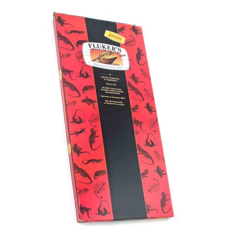 Flukers Premium Heat Mat for All Reptiles and Amphibians, Jumbo 29x11
