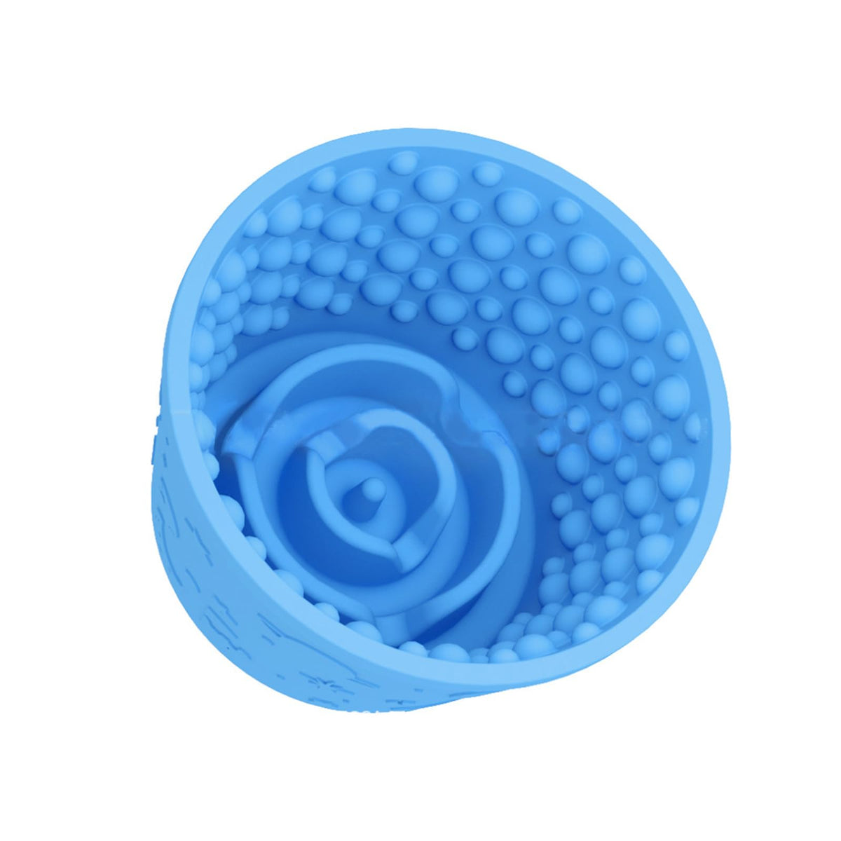 Dog Lick Bowl, Silicone Anti-chocking Pet Dish, Anxiety Relief Slow Feeder Treat Dispenser, Non-Slip Dog Licking Bowl Entertainm