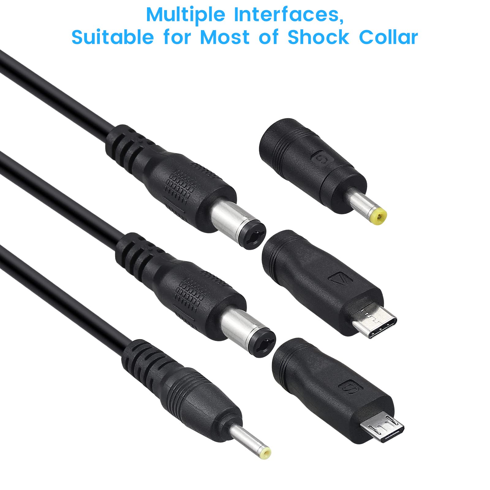 Yeaoi Charger Replacement For Shock Collar Patpet Paipaitek Educator Stopwoofer Slopehill Bousnic Nbju Dogrook Training Collar C