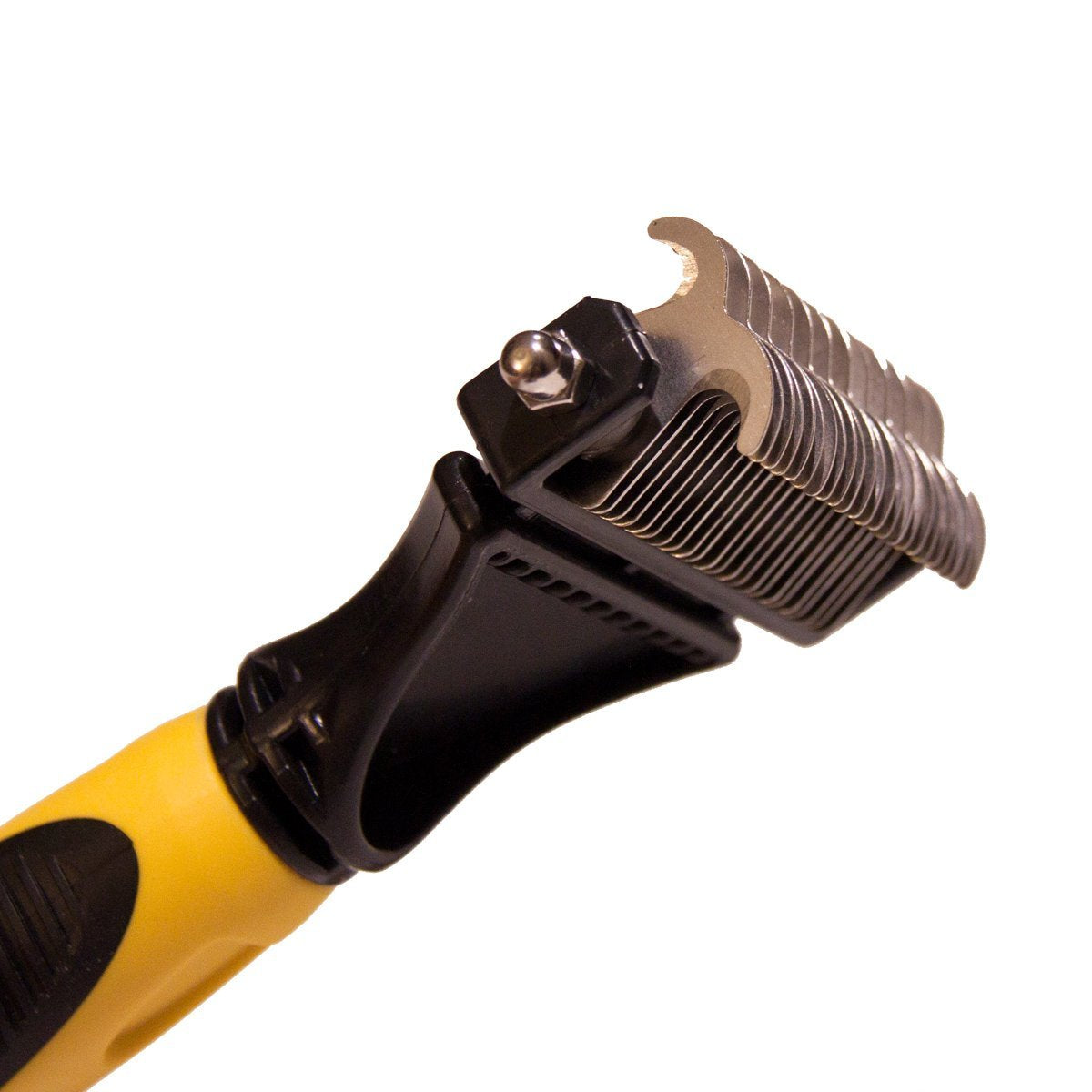 Pet Republique Dog Dematting Tool - Matt Splitters For Dogs, Cats, Rabbits, Long Haired Breed Pets - Effective Pet Dematting, Mat Remover, De-Matting Comb, Or Dematter - Regular 12+23 Teeth Design