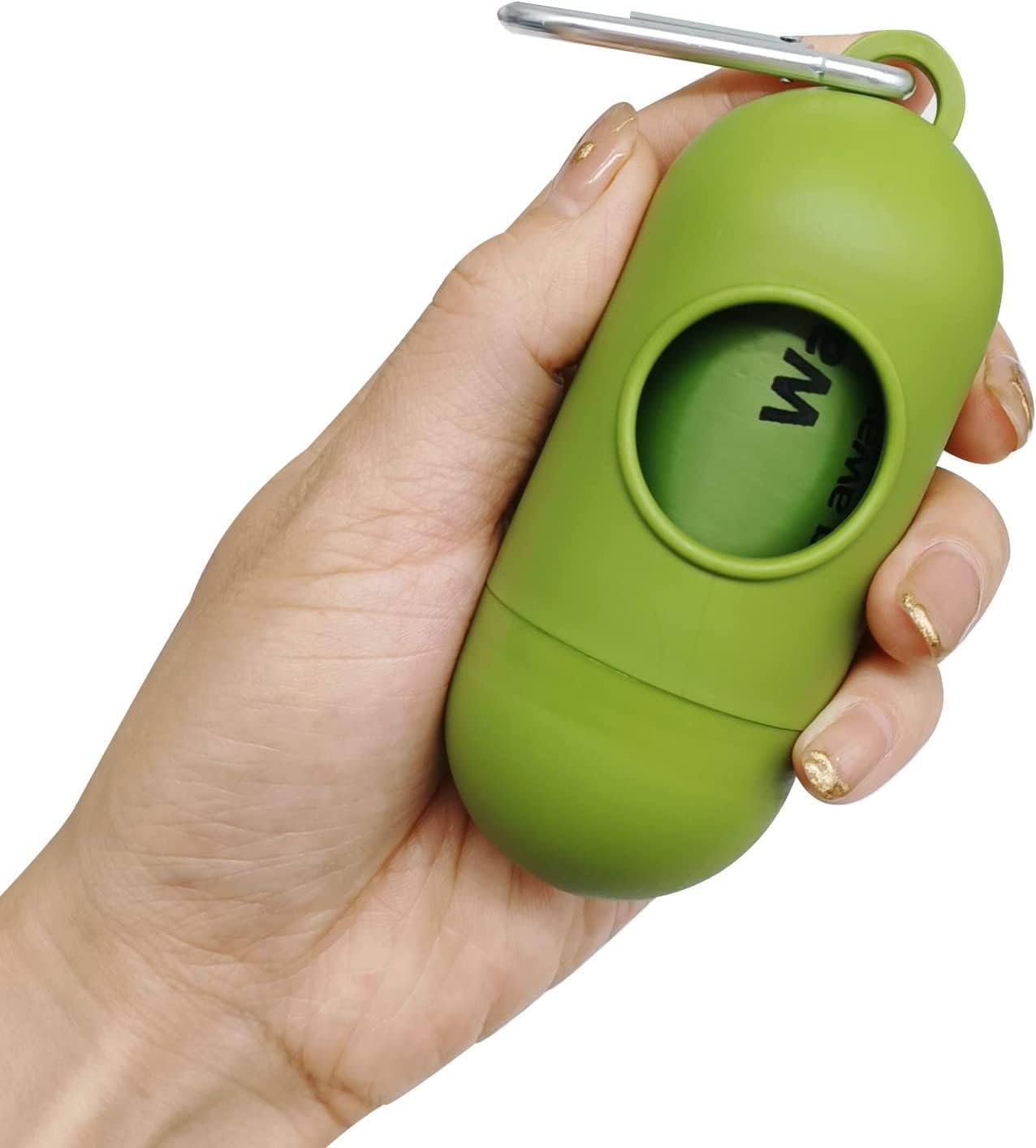 2 Pack Dog Poop Bag Holder With 2 Rolls Of Blue Leak-Proof Dog Waste Bags Poop Bag Dispenser With Leash Clip Key Ring And Adjust