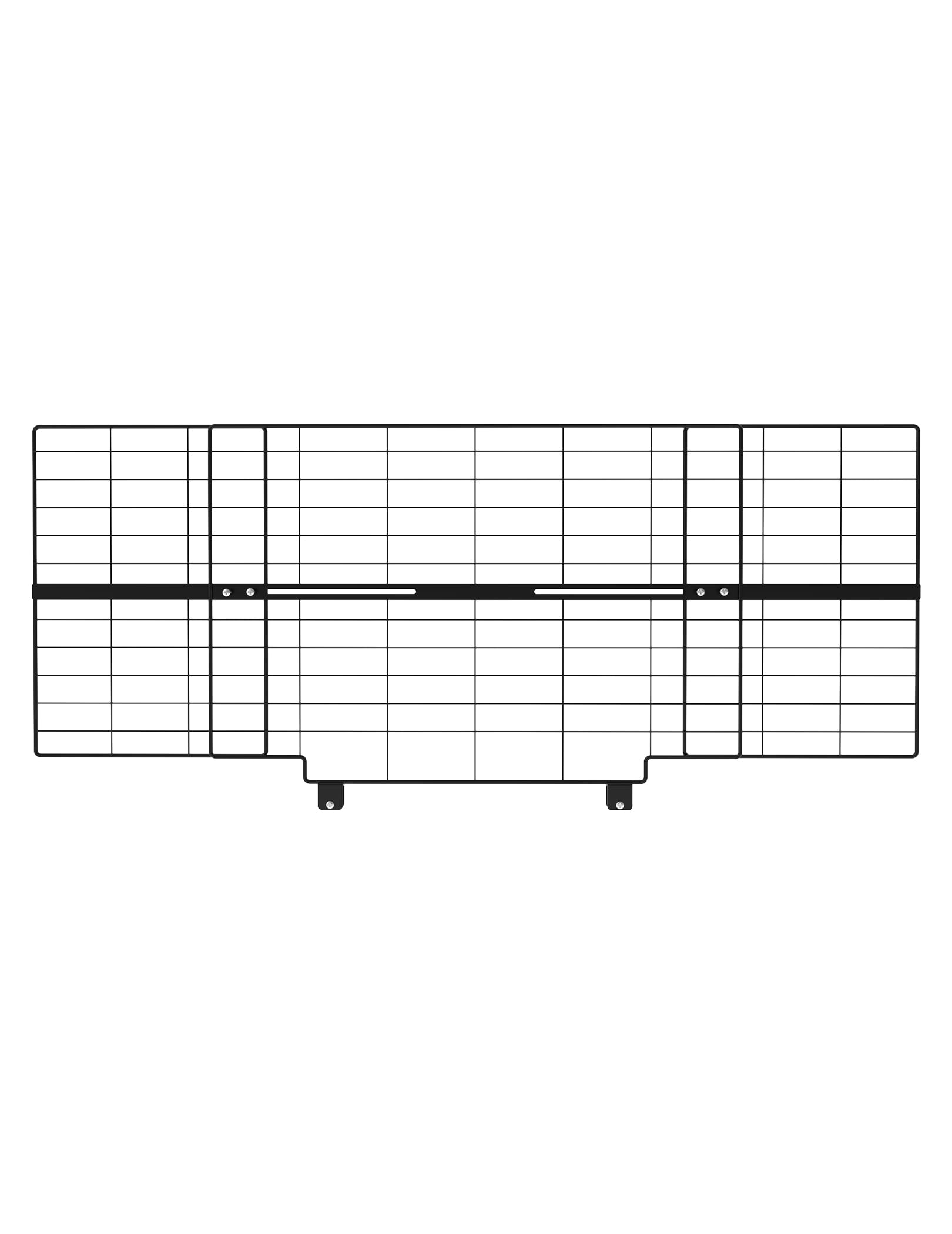 16-Inch Height Extension for Pet Gates, Adjustable Top Extension Piece for 26-42 Inch Wide Gates, Prevents Cats from Jumping Ove