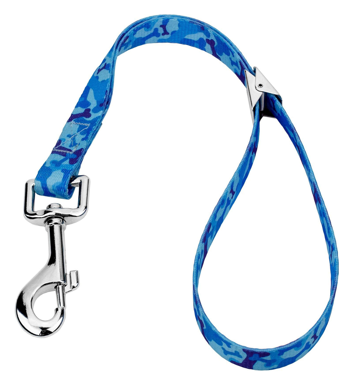 Country Brook Petz Dog & Pet 5/8 Inch Grooming Loop With Spring Loaded Clip - 18 Unique Designs For Grooming And Vet Tables (Blu
