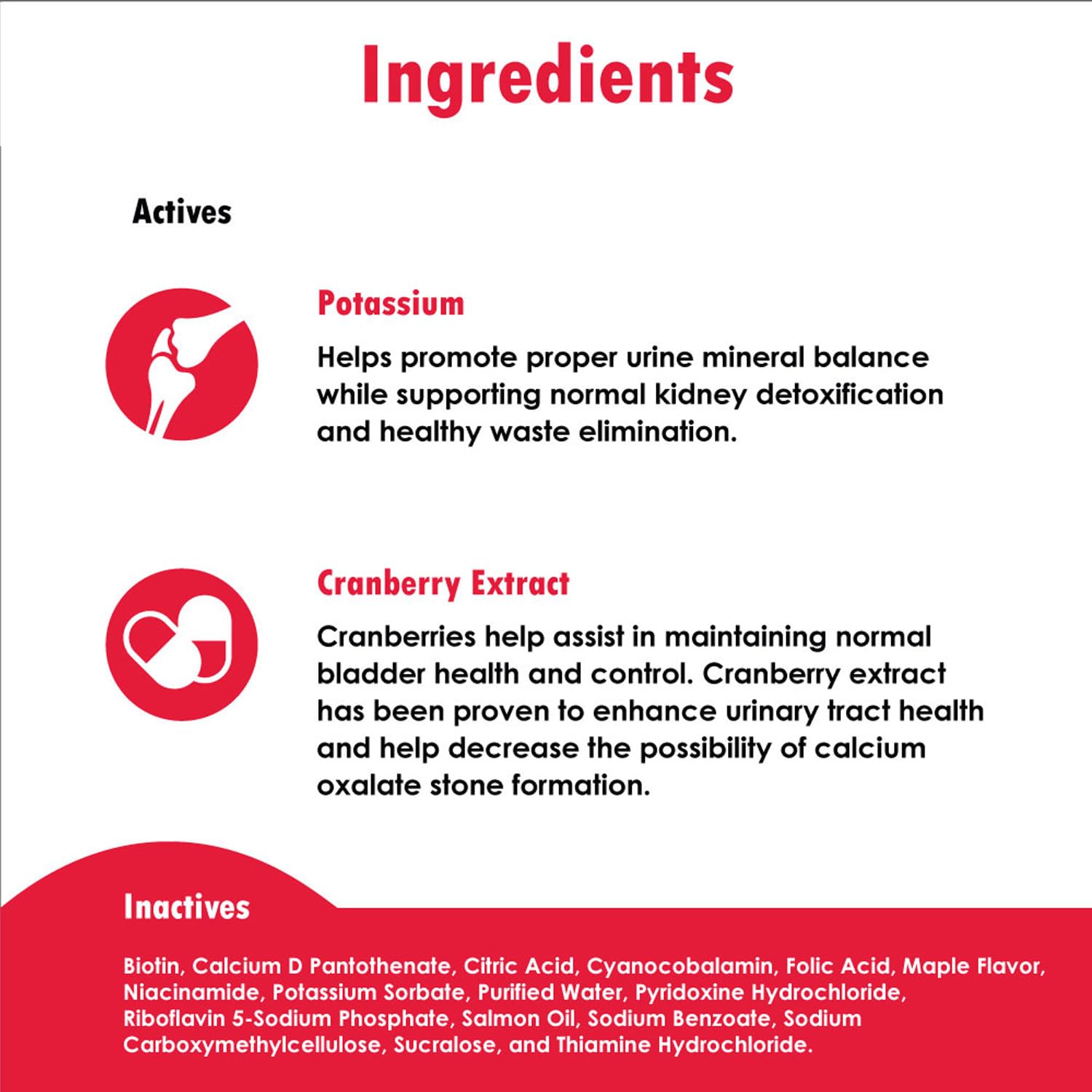 K-Plus Potassium Gluconate Renal Gel Plus Cranberry and EPA for Dogs and Cats - Veterinarian Approved Renal Supplement - Support