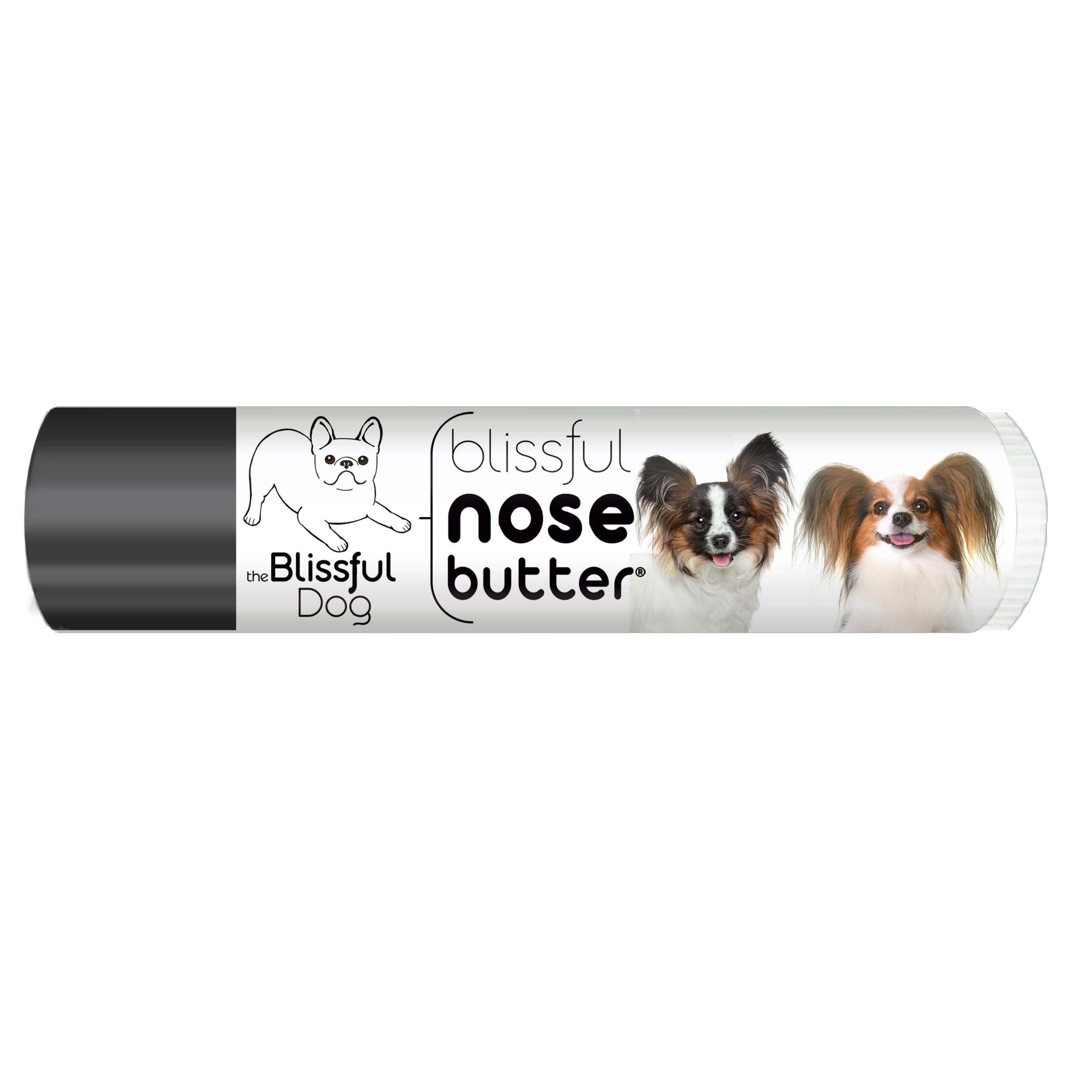 The Blissful Dog Papillon Unscented Nose Butter - Dog Nose Butter, 0.15 Ounce