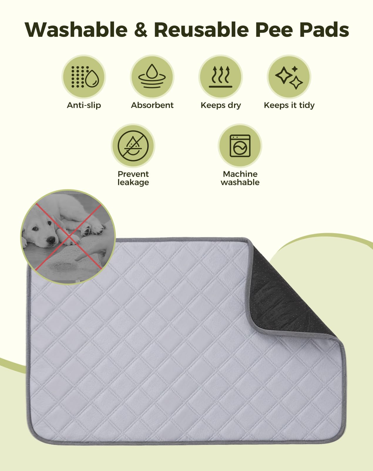 Dog Grass Pad With Tray, 30''X20'' Medium Grass Pad For Dogs Potty With 2Pcs Artificial Grass, Indoor Dog Litter Box For Balcony