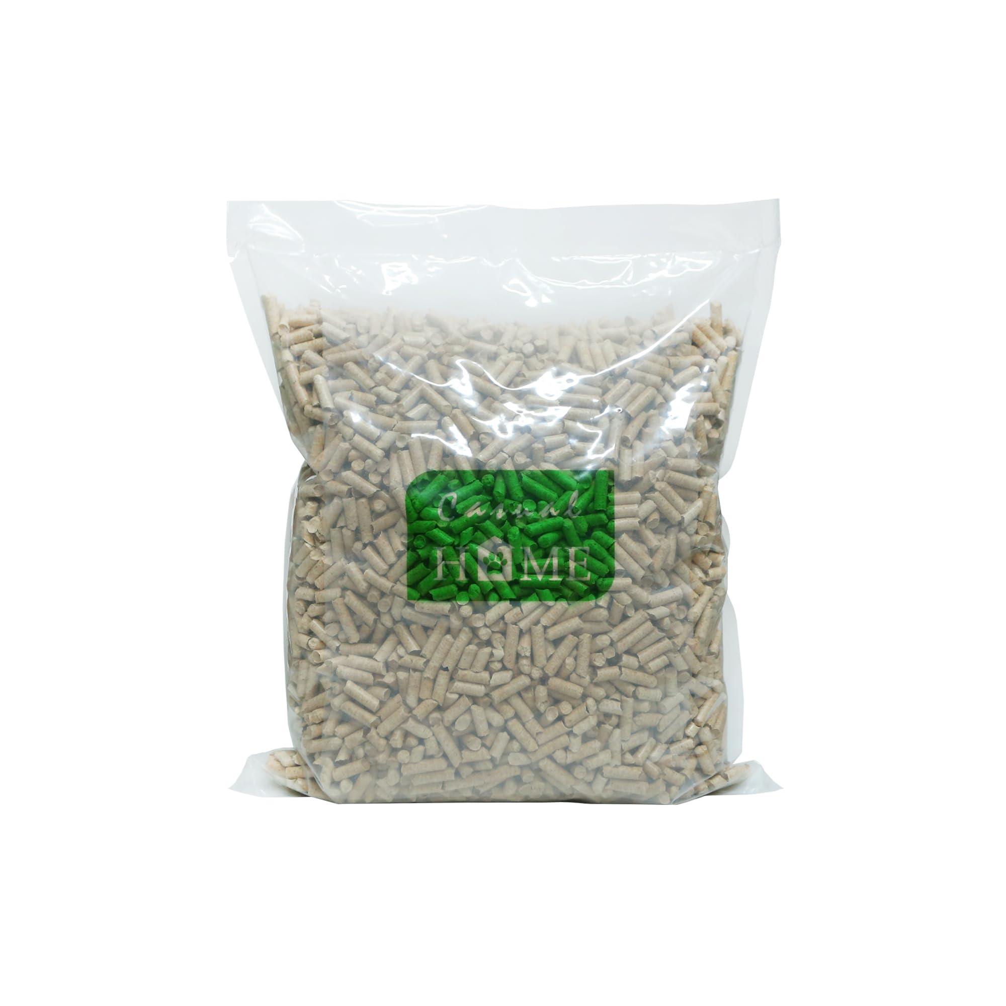 Casual Home 100% Natural Pine Wood Non-Clumping Cat Litter Wood Pellets - 8 Lbs