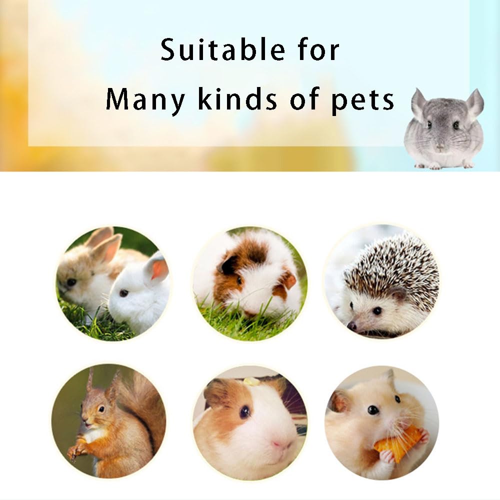 Dbeans Flourithing Rabbit Toys 30Pcs 3 Flavours For Teeth Grinding - Chew Toys For Hamsters, Guinea Pigs, Chinchillas