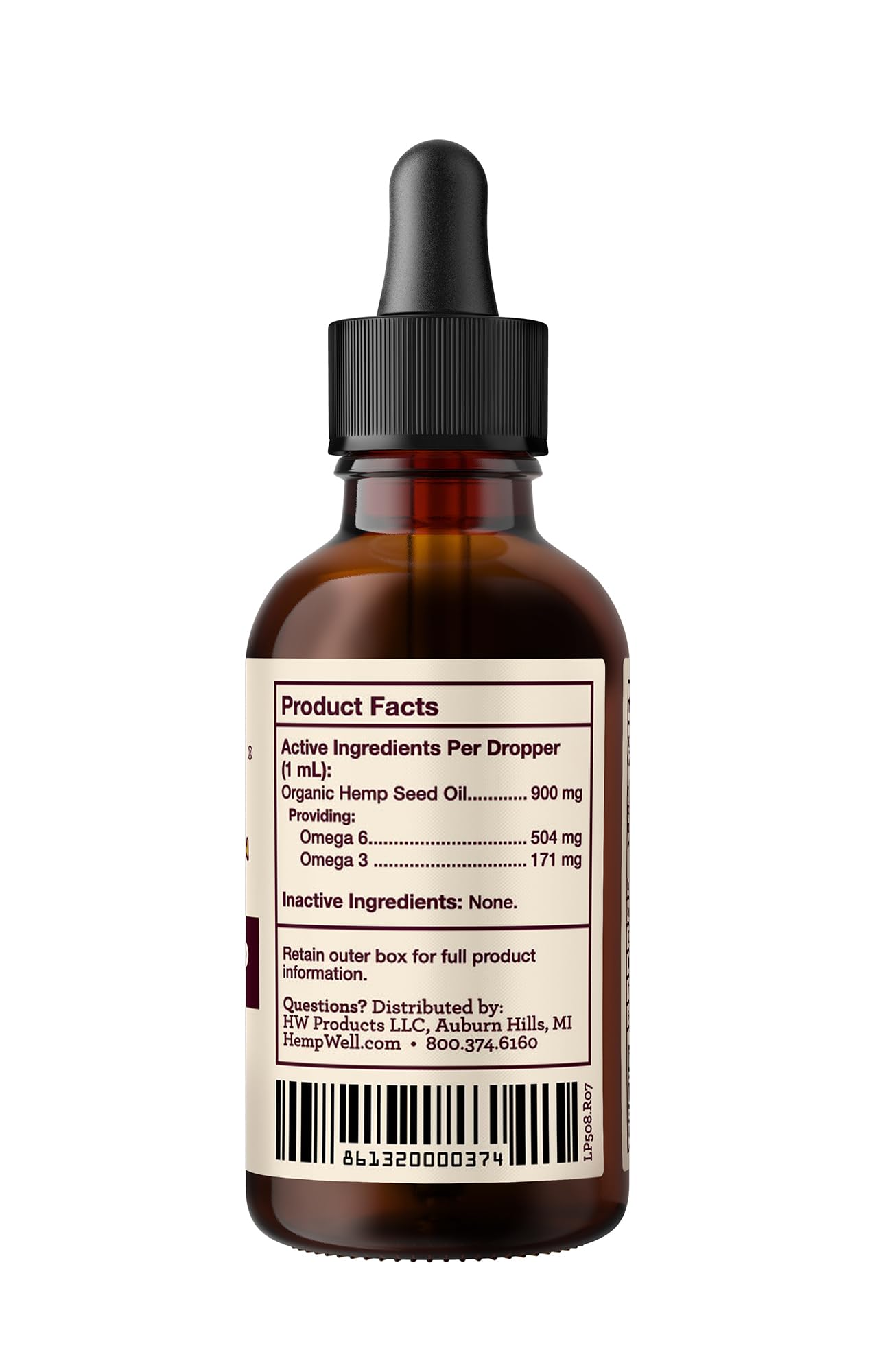 Hemp Well Organic Hemp Oil for Birds – 2oz, Supports Health, Reduces Feather Plucking & Destructive Behavior, Immune Support, Relaxation