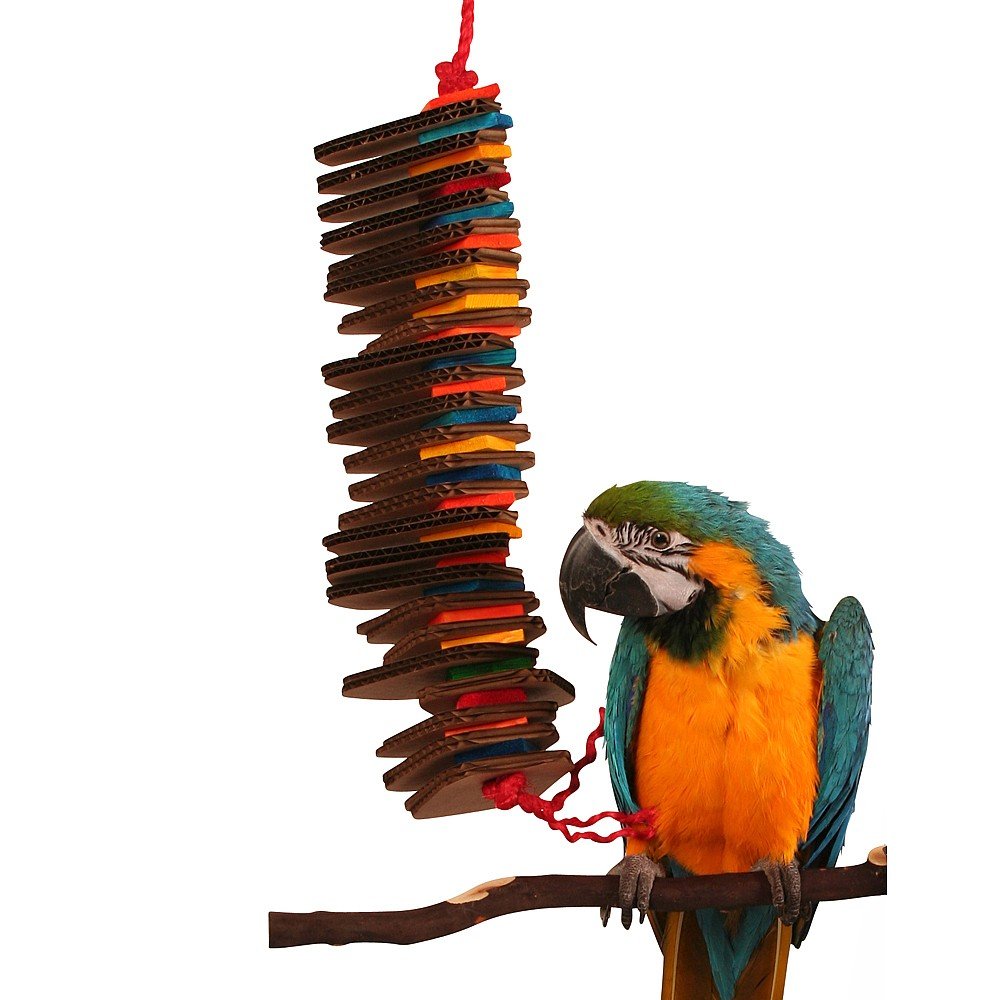 Zoo-Max Spiral Shred-X Bird Toy