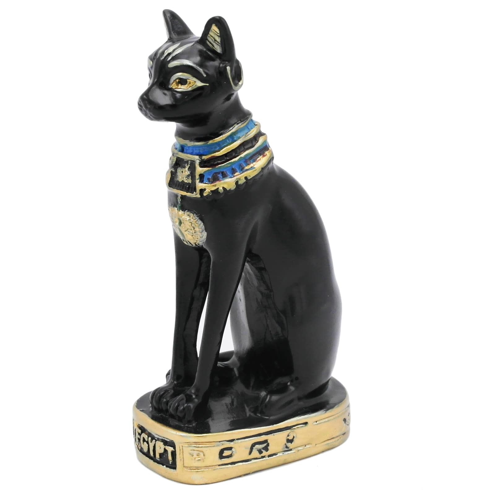 Kocris Casa Egyptian Cat Bastet Fish Tank Decorations Aquarium Ancient Egypt D  cor Sculpture Figurine Statue Reptile Turtle Liz