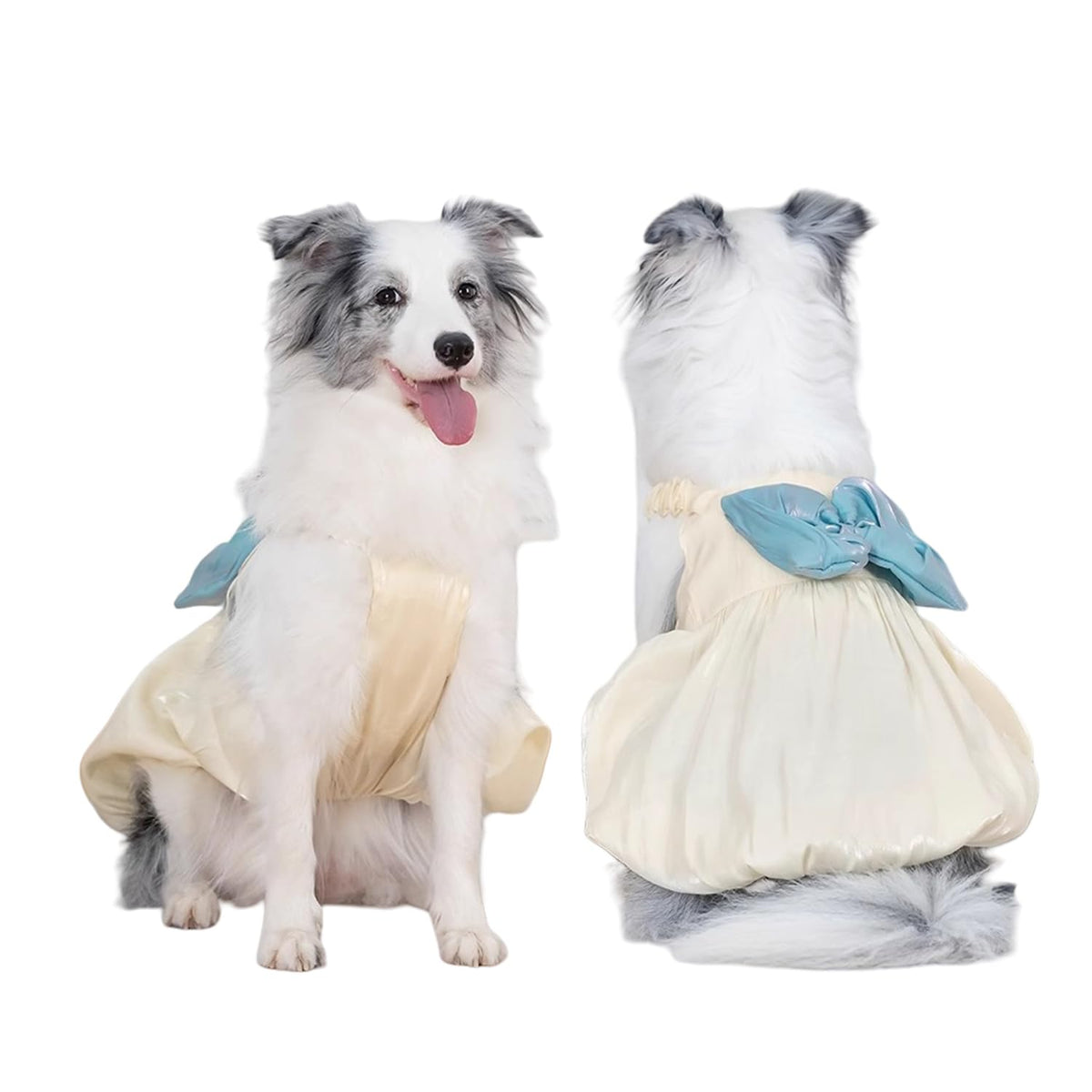 Fladorepetlarge Dog Princess Dress,Pet Christmas Holiday Wedding Princess Dress Costume Outfits For Extra Large Dogs Girl,Soft S