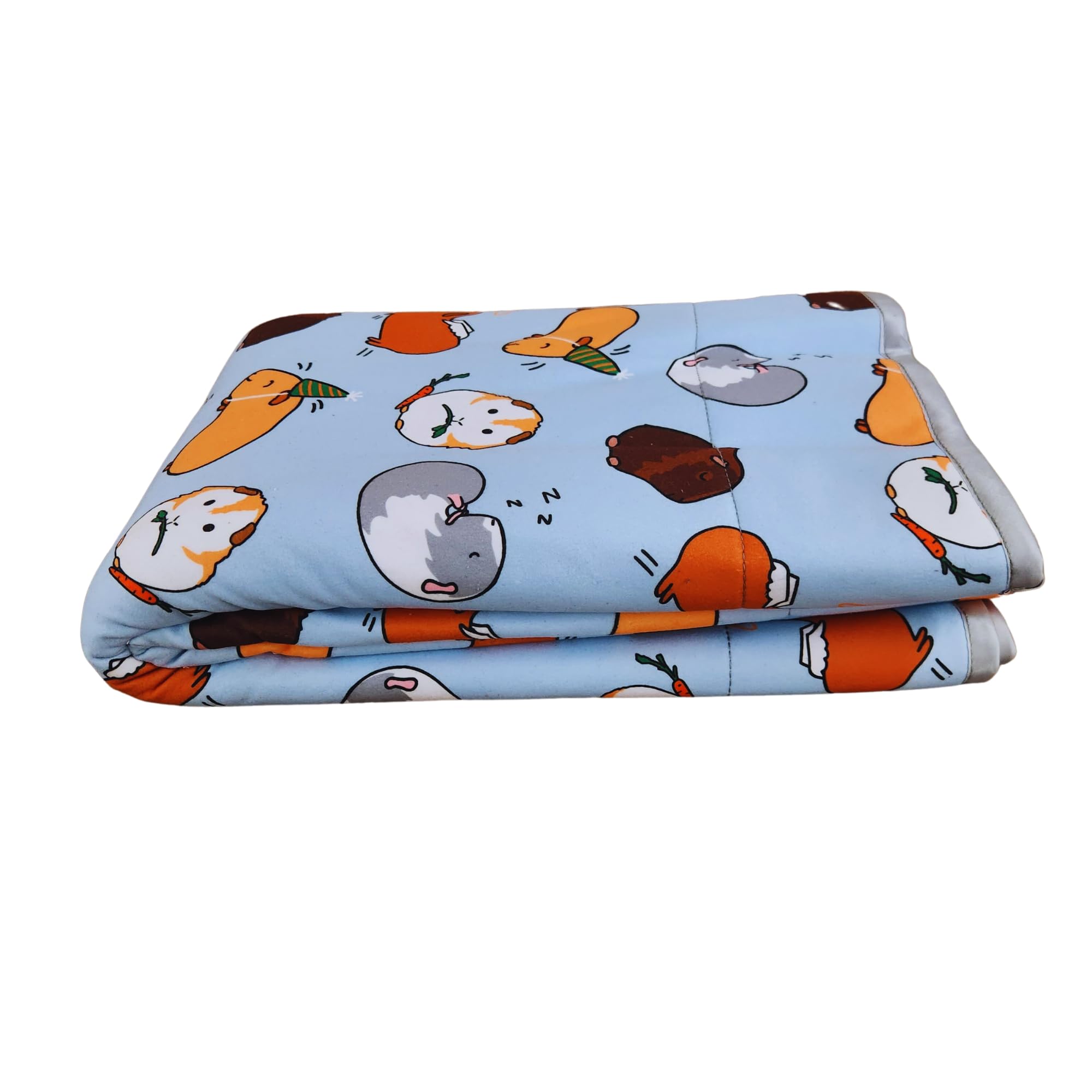 Tater Pets Guinea Pig Fleece Cage Liner - Tidy Mat - Lap Pad - Corner Pad - Absorbent - Machine Washable - For Guinea Pigs And H