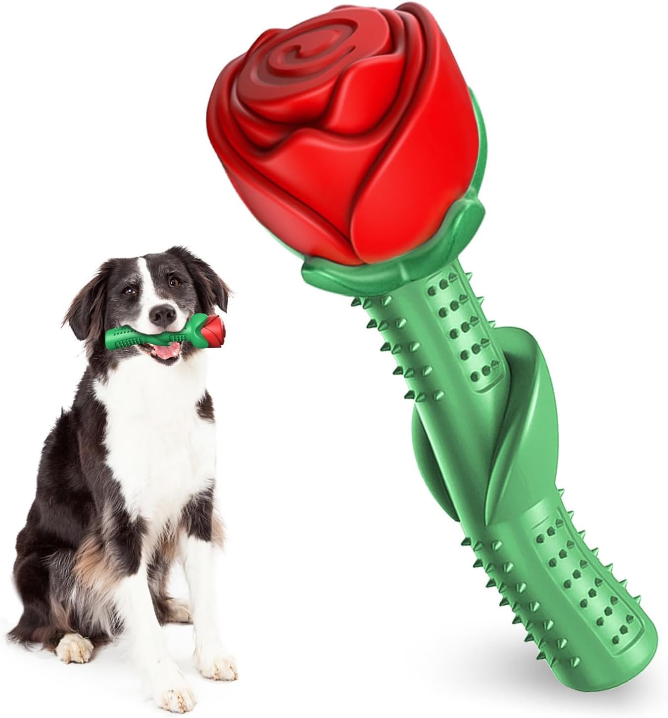 Ucho Dog Toys For Training Chew Play, Rose Fetching Dog Pool Toys, Floats Water Toy, And Interactive Pet Chew For Aggressive Che