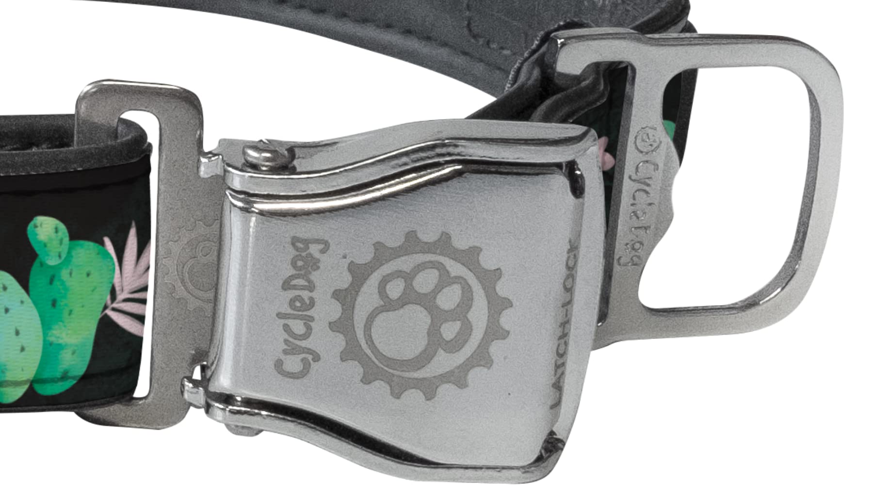 Cycle Dog Rcm-Co-M Colorado Bottle Opener Dog Collar With Airline, Medium (12'-21'),Blue