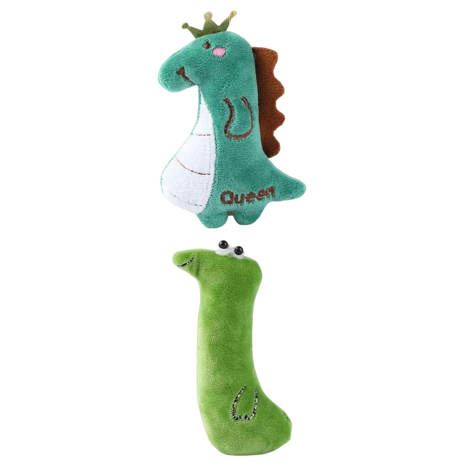 Enakshi 2 Pieces Cat Catnip Toy Gift Kitten Interactive Plush Toy Chewing Toy|Pet Supplies | Cat Supplies | Toys