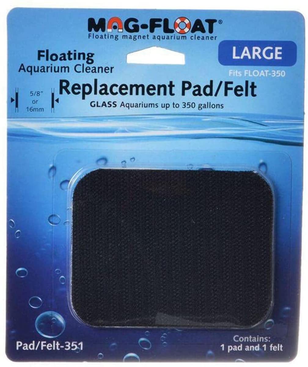 MAG RPLCMT PAD/FELT GLASS LG+
