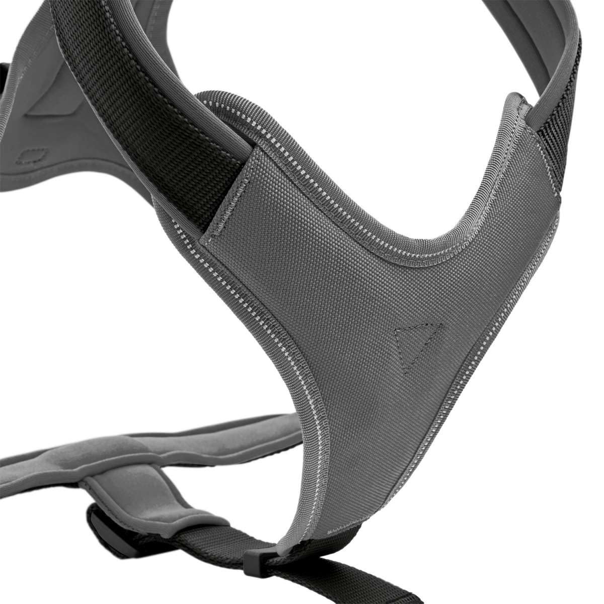 Hunter Neoprene Dog Harness, X-Small, Black/Grey