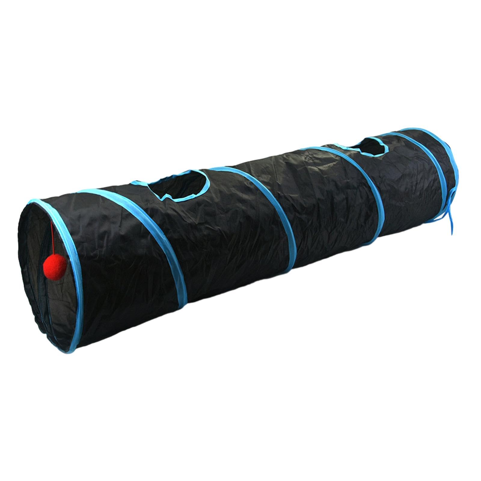 Enakshi Cat Tunnel Tube With Toy Ball Tunnels Play Tent For Kitten Small Dog Rabbits|Pet Supplies | Cat Supplies | Toys