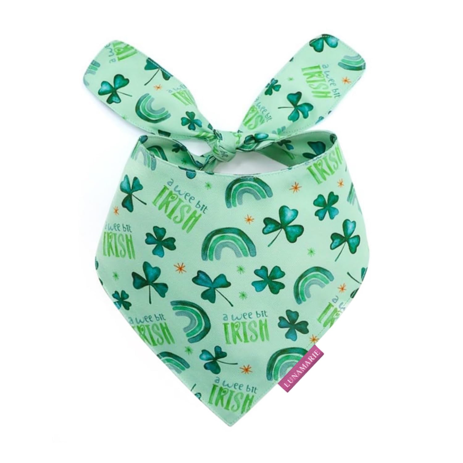 LunaMarie - 4th of July Summer Popsicle Ice Cream Pet Bandana | Luxury Dog Bandanas for Small Medium Large Dogs, Fourth of July,