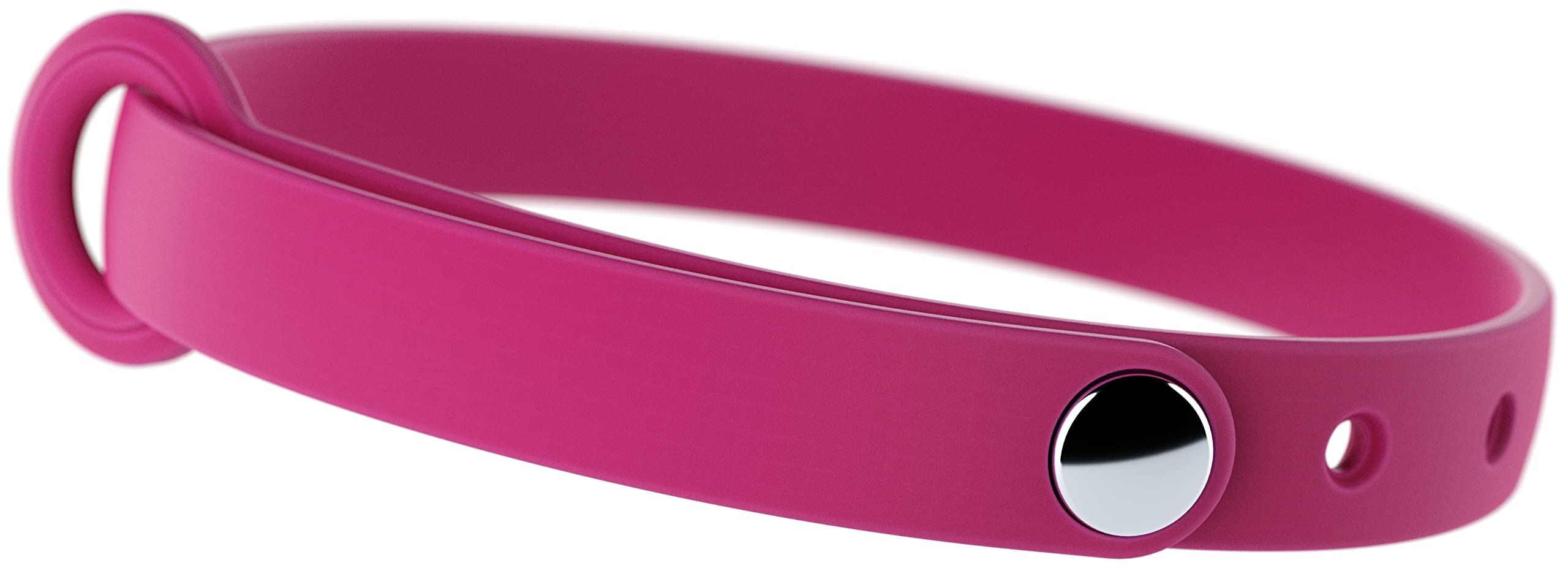 Breakaway Cat Collar - Soft, Comfortable, And Lightweight Safety Buckle Collar With Name Tag Ring For Outdoor Cats And Sensitive Skin Kittens By Nuvuq (6 ⅞' To 10 ¼', Pink)