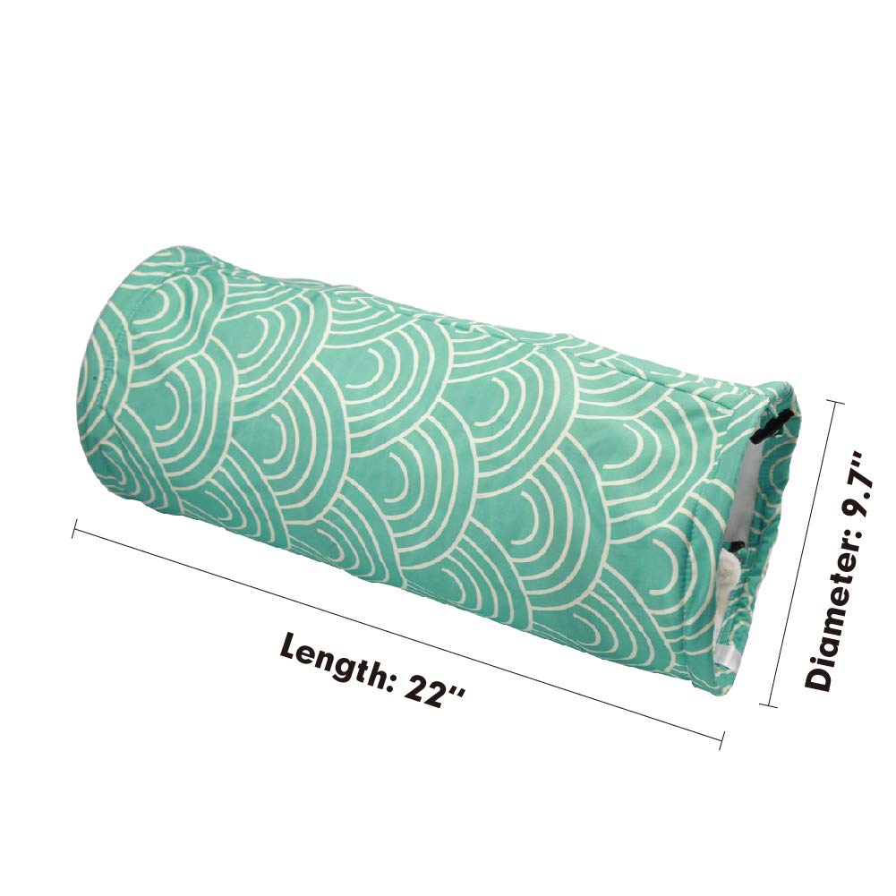 Petest Cat Tunnel Comfy Collapsible Tunnel With Boredom Relief Plush Ball, For Bunny Rabbits, Kittens, Ferrets, Puppy And Dogs