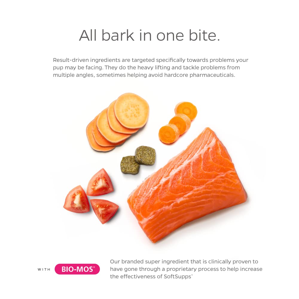 Pet Parents Allergy SoftSupps Immune Support for Dogs with Omega 3 Fish Oil for Dogs & Probiotics for Dogs for Dog Itch Relief &